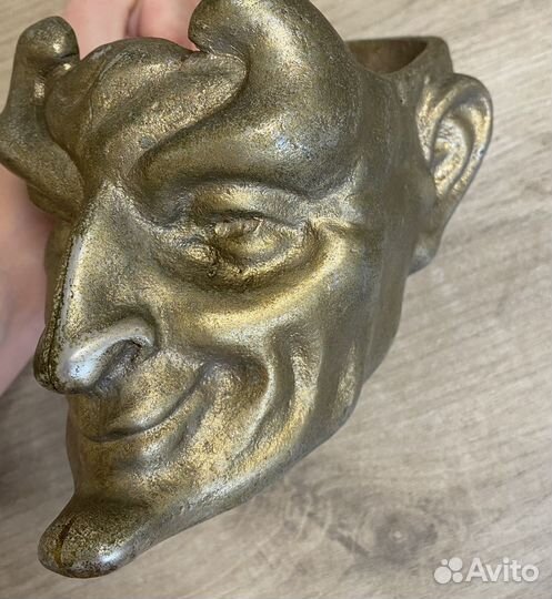 Статуэтка-пепельница Черт ручная работа