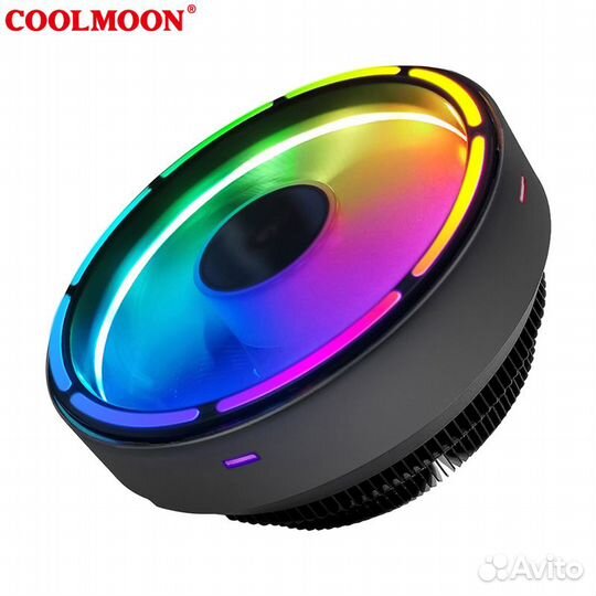 Кулер Coolmoon RGB Intel AMD 1151 1155 1356 2011