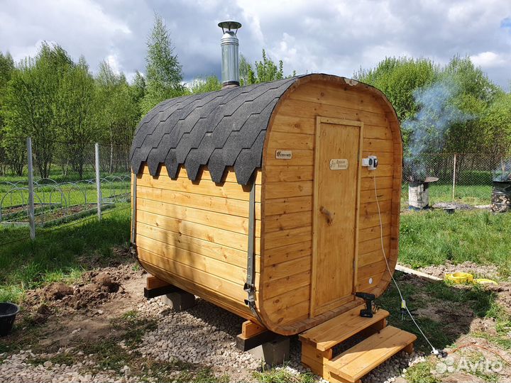 Баня(бочка)квадро