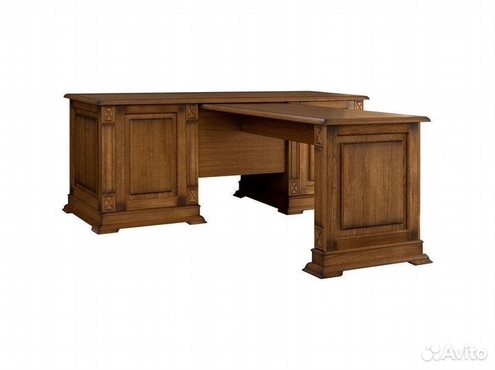 Стол серия Верди письменный из натурального дерева