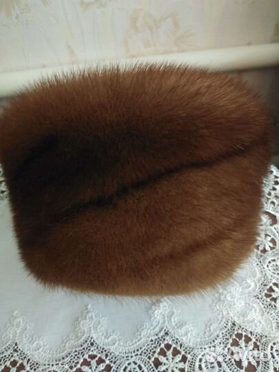 Шапка норковая женская