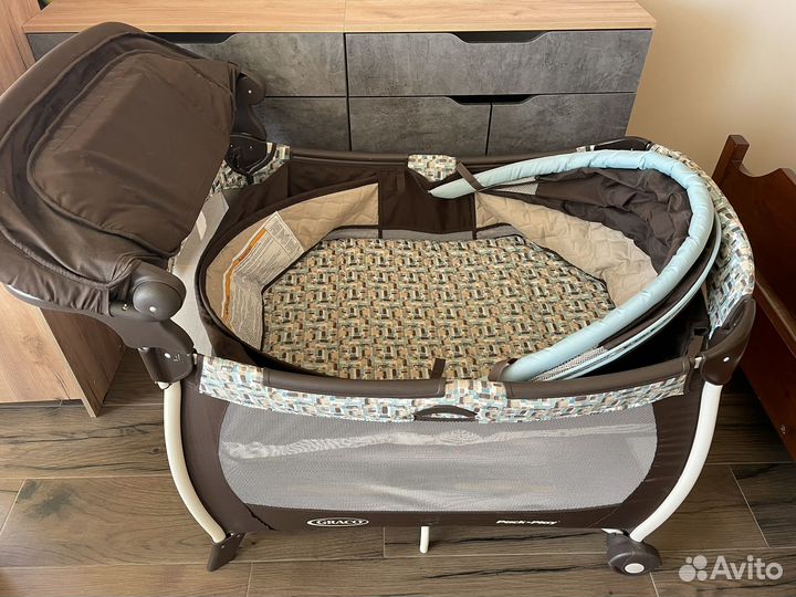 Манеж кровать graco