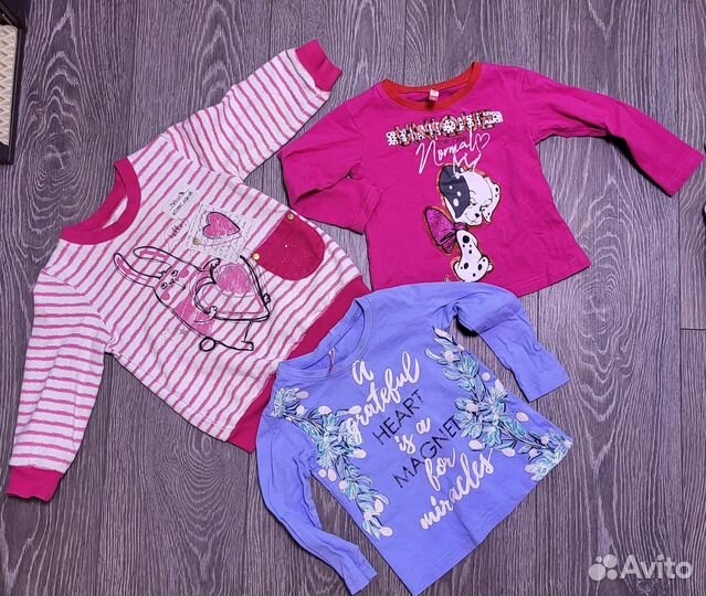 Детские вещи для девочки пакетом 80-86