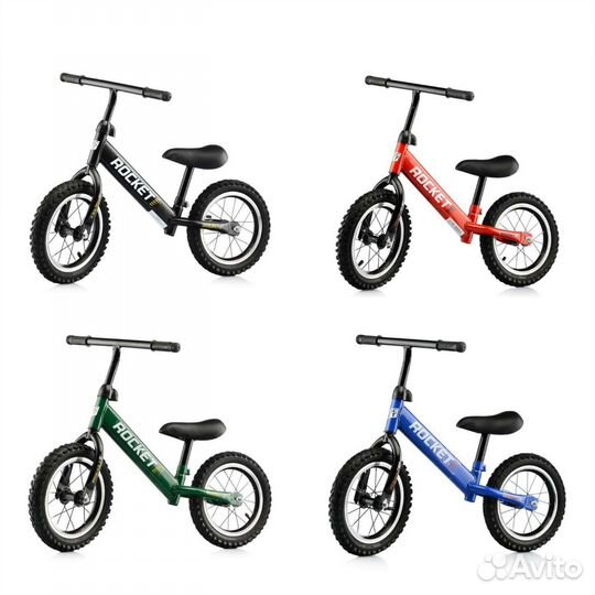 Детский беговел 12' надувные колёса