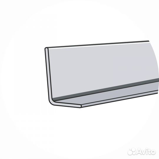 Уголок гнутый 200х200 4.0 мм (6 метров)