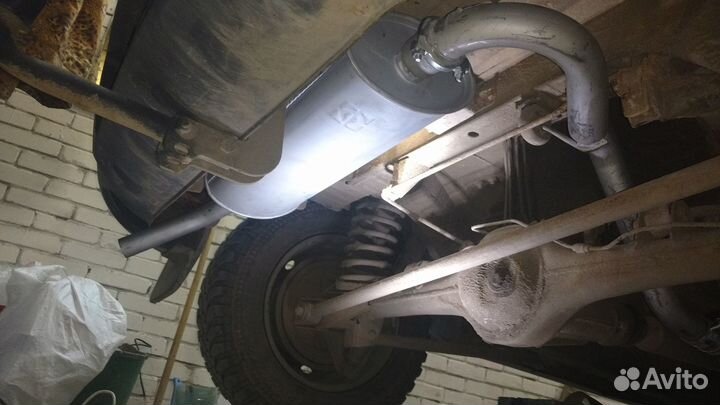 Глушитель ваз niva нива 2121 2123