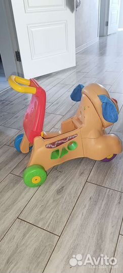 Ходунки каталка fisher price Щенок