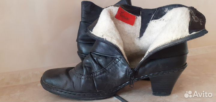 Ботильоны женские натуральная кожа 38 размер бу