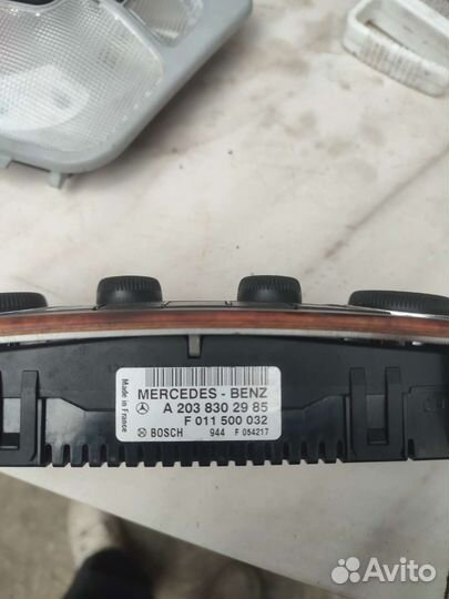Блок управления климат контроля Mercedes W203