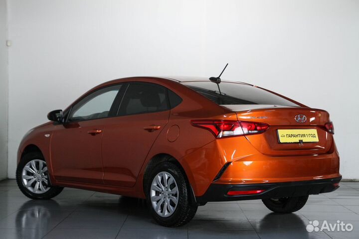 Hyundai Solaris 1.6 AT, 2021, 49 500 км