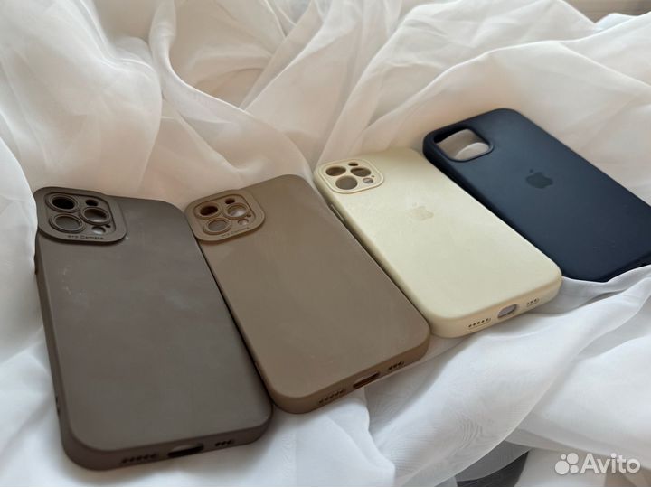 Чехлы на телефон iPhone 12 pro 4 шт