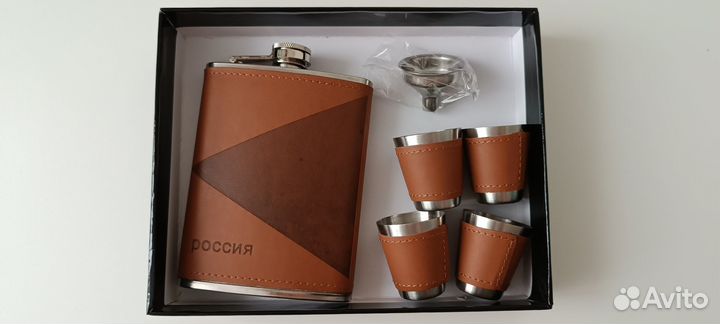 Фляжка. Подарочный набор