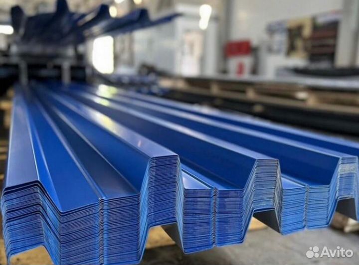 Профнастил зелёный