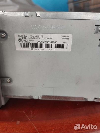 Головное устройство volkswagen Passat b6