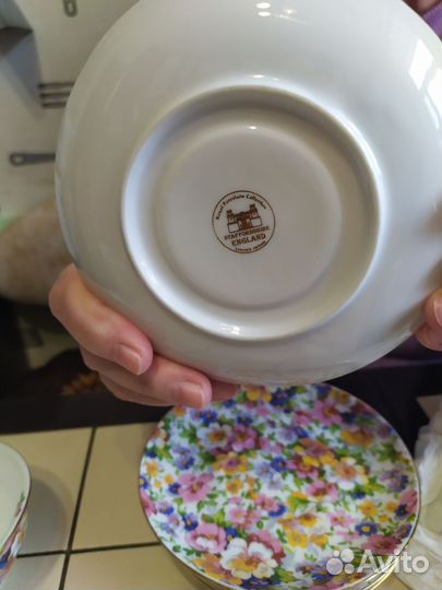 Чайный сервиз,фарфор, Англия