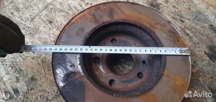 Диск тормозной передний вентилируемый Chevrolet C