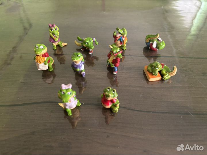 Киндер крокодилы 10шт