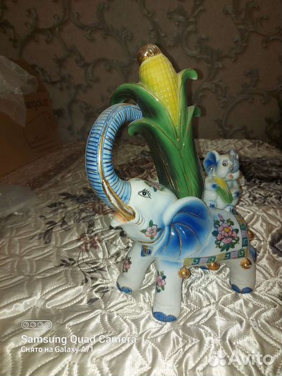 Слон ваза для цветов
