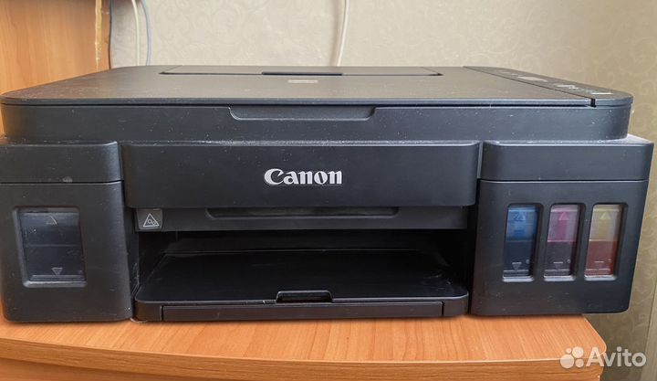 Цветной струйный принтер canon
