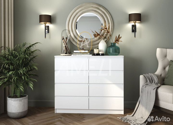 Тумба комод в стиле икеа, IKEA