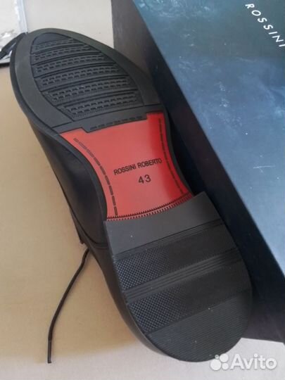 Туфли мужские натур. кожа 44р Италия