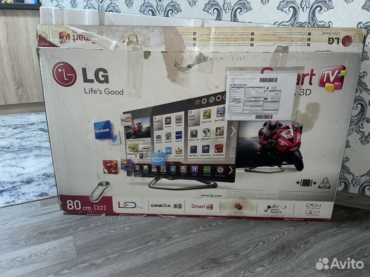 LG smart tv 3d cinema 32