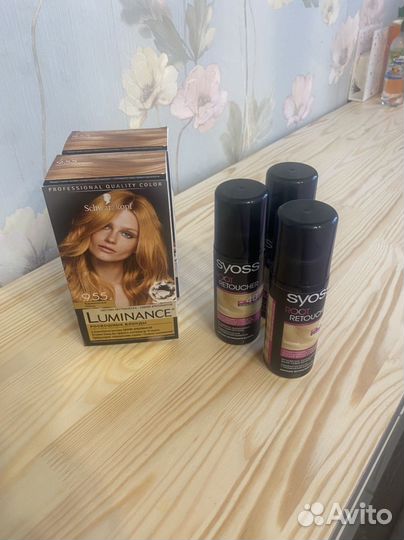 Краска для волос+спрей