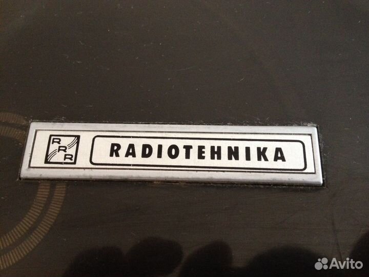 Проигрыватель пластинок Radiotehnika Радиотехника