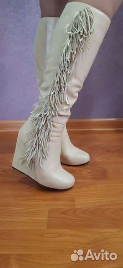 Сапоги зимние новые 38