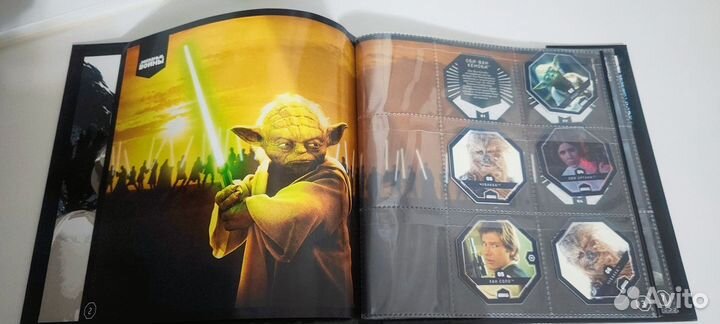 Альбом Звёздные войны с фишками