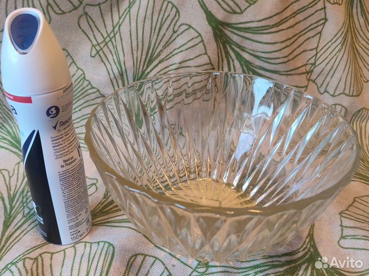 Салатники СССР хрусталь и стекло