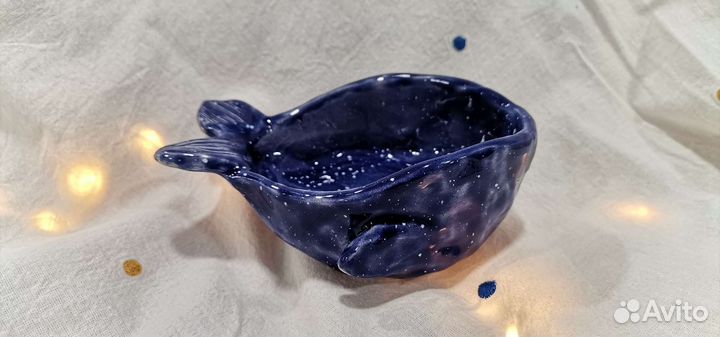 Керамика ручной работы - пиала кит