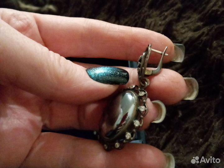 Кольцо и серьги