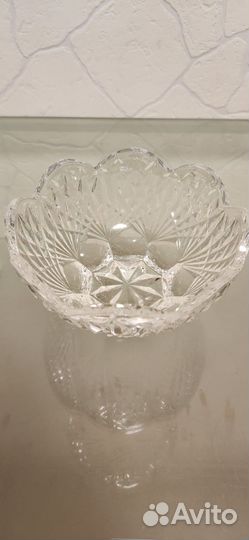 Салатник хрустальный