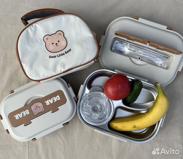 Ланч-бокс детский контейнер для еды