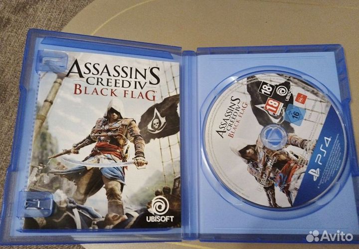 Assassins creed черный флаг Новый диск ps4 ps5