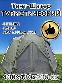 Палатка Шатер 8-местная Lanyu-1629 430х230 объявление продам