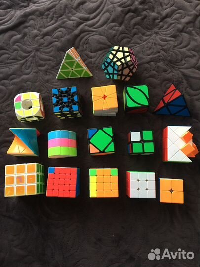 Коллекция кубиков рубика