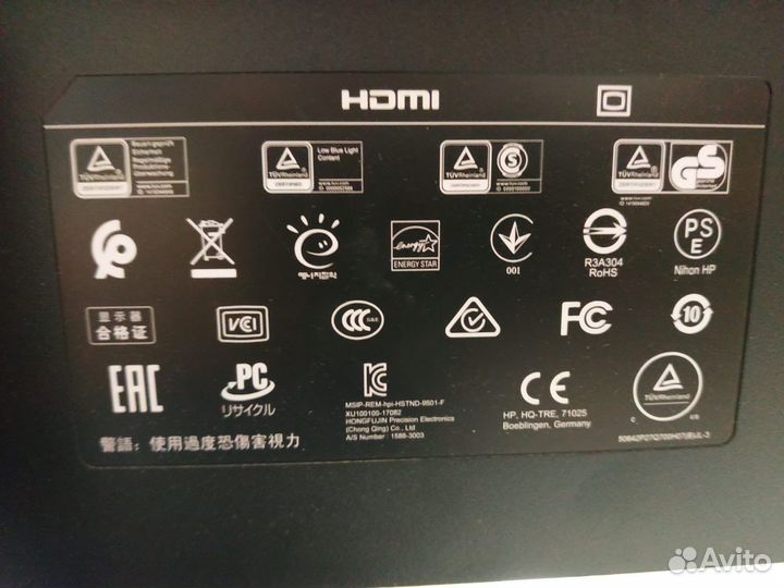 Монитор hp 27