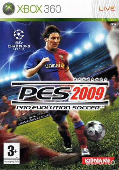 Pes 2009 (Xbox 360) б\у