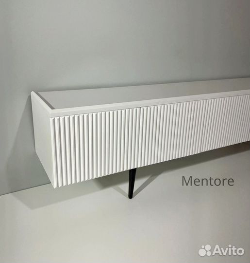 Тумба тв Bravo в белом цвете (конструктор)