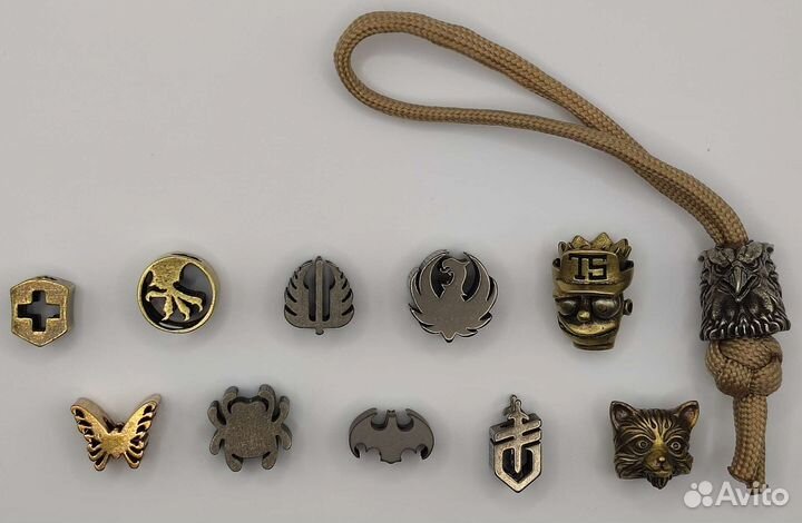 Изделия из паракорда, бусины