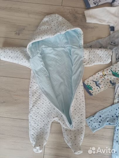 Вещи на малыша 0-3 мес в хорошем состоянии