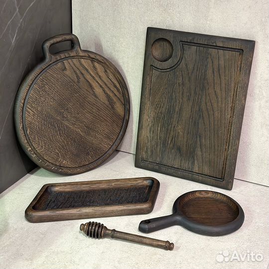 Набор посуды из дерева Foxwoodrus