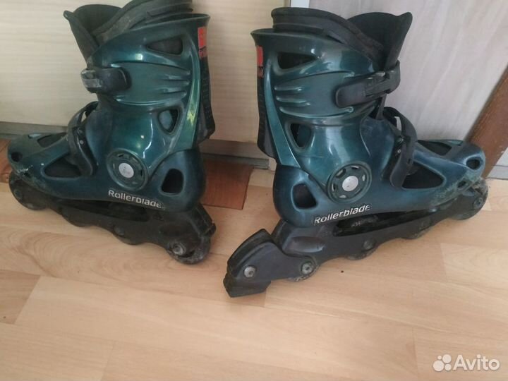 Роликовые коньки rollerblade р42 б.у. производство