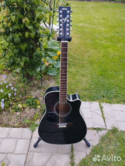 Электроакустика Yamaha, FGX423SC-12BL, japan