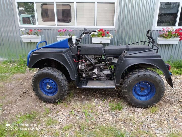 Самодельный квадроцикл из Оки