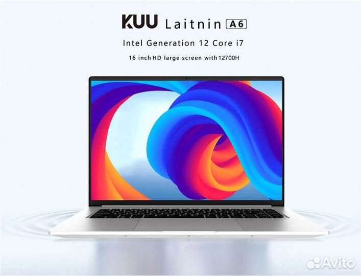Ноутбук новый i7-12700H/2,5K 16