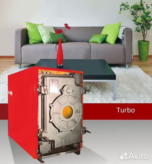 Котел чугунный, отопительный - Turbo(336-Kw)