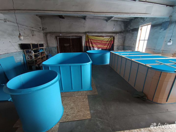 Пластиковый бассейн